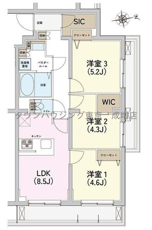 ＡＺＥＳＴ北赤羽IIの物件間取画像